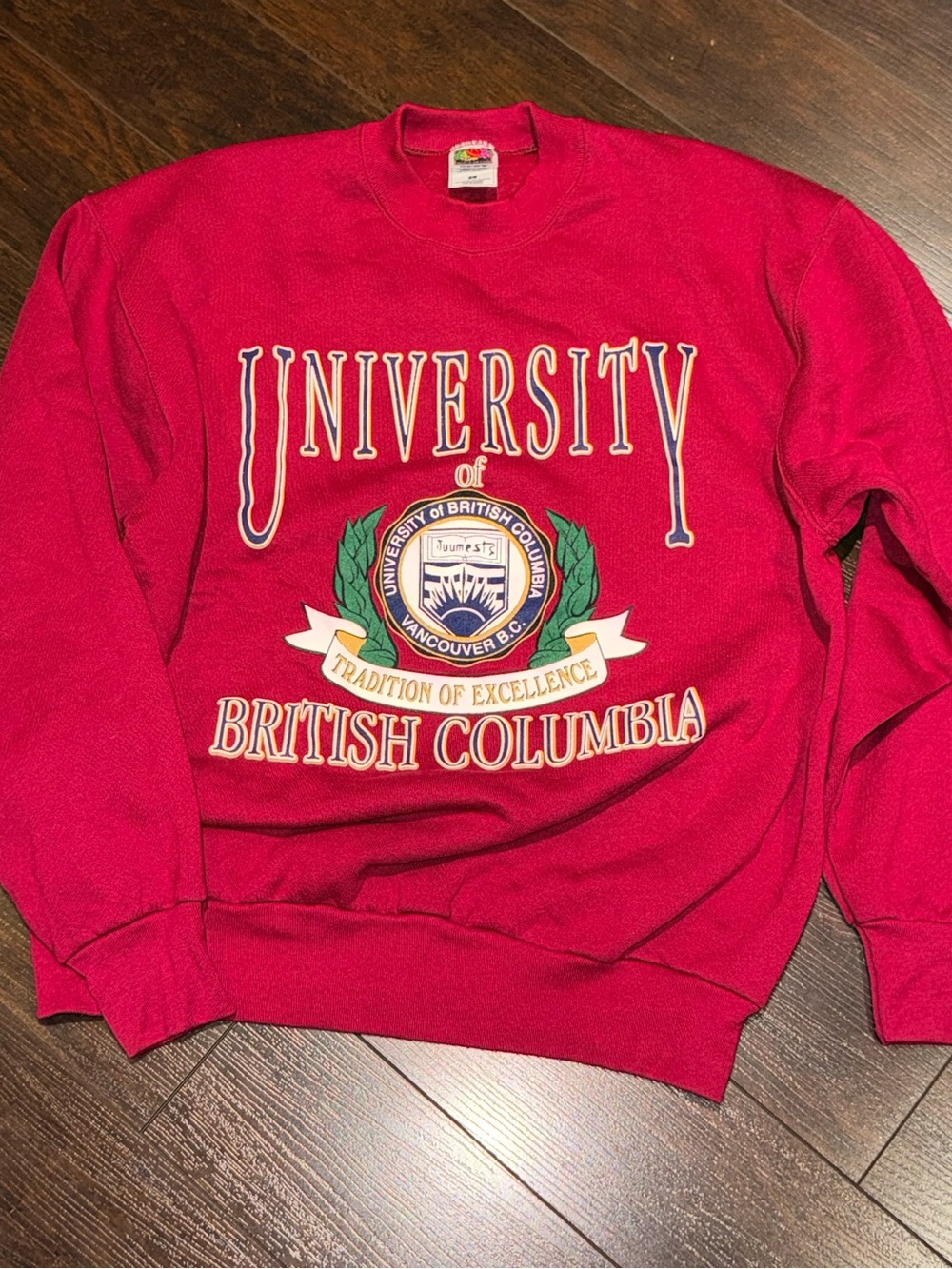 Vintage 90’s UBC University British Columbia Sweater Men’s Size Large 50/50